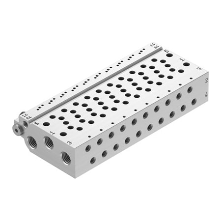 Festo Manifold Rail VABM-L1-10W-G18-14 VABM-L1-10W-G18-14